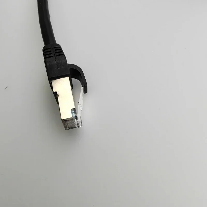 Cable de Internet Cat6 Gigabit de alta velocidad, 1000Mbps, Cable LAN de red RJ45, extensión Ethernet macho a hembra, tornillo de montaje en Panel - imagen 3