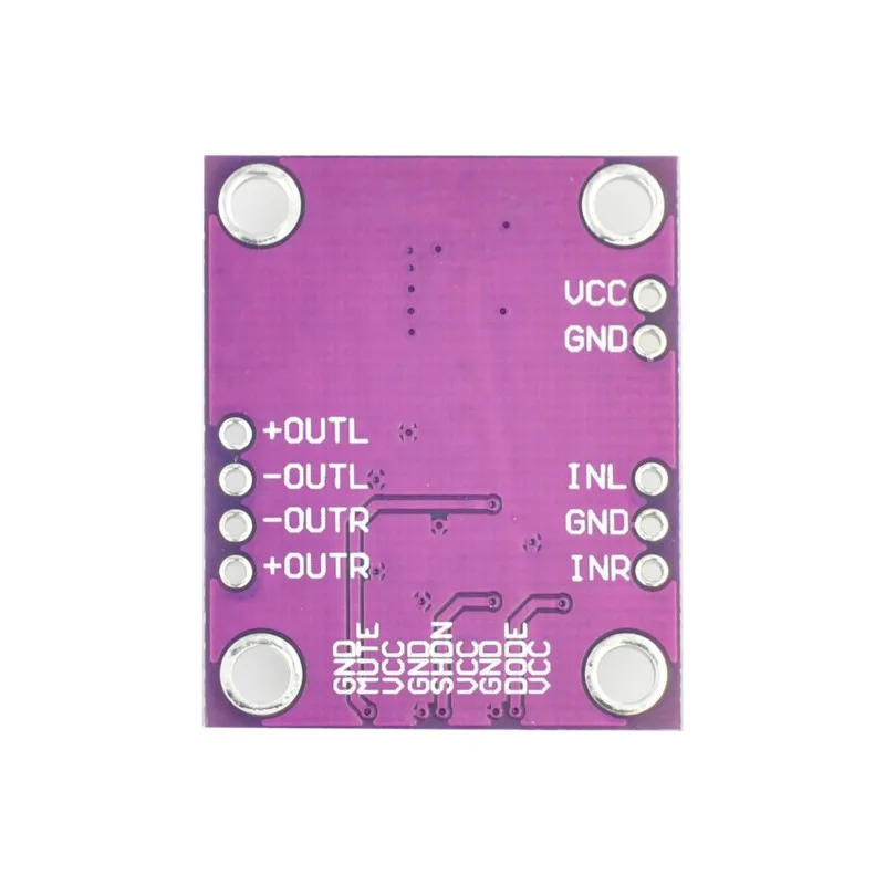 1 Uds 8406 PAM8406 placa de desarrollo del módulo amplificador de potencia de audio estéreo Clase D sin interferencias - imagen 5