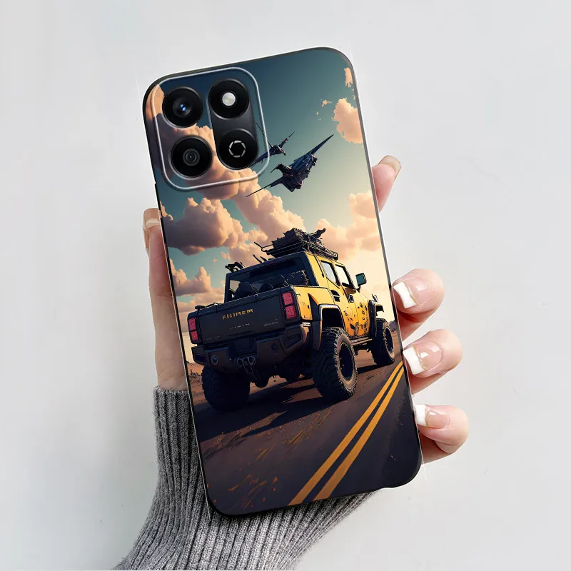 Para Honor 200 funda inteligente 2024 Cool Black Myth Wukong pintado suave TPU funda protectora de silicona para Honor X7C 200 Fundas inteligentes - imagen 5