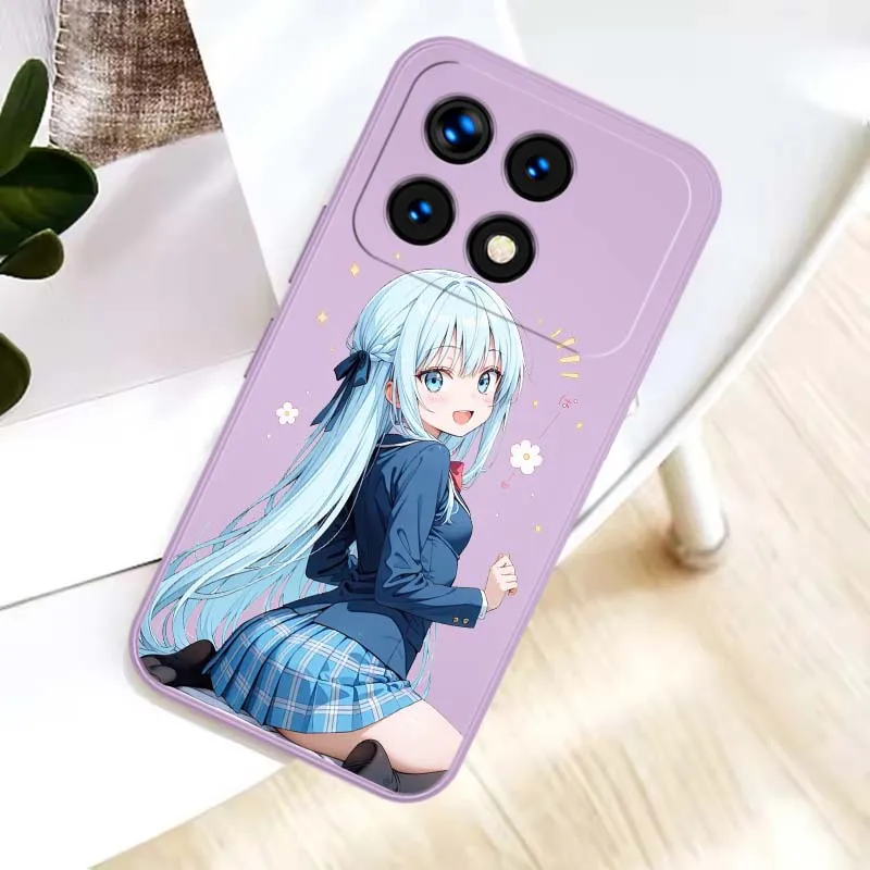 Funda de Anime FanArt Girl para Xiaomi Poco F7 F6 F5 F4 F3 F2 F1 M3 C75 C71 C65 C61 C55 C51 C50 C40 Ultra Pro - imagen 4
