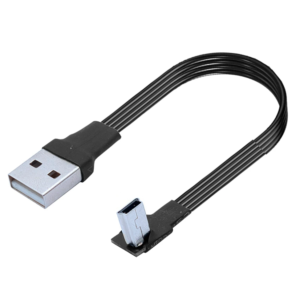 5CM 10CM Mini USB tipo B 5pin macho recto arriba abajo izquierda derecha en ángulo de 90 grados a USB 2,0 Cable de datos macho 0,2 m 0,5 m 1M 2M 3M - imagen 3