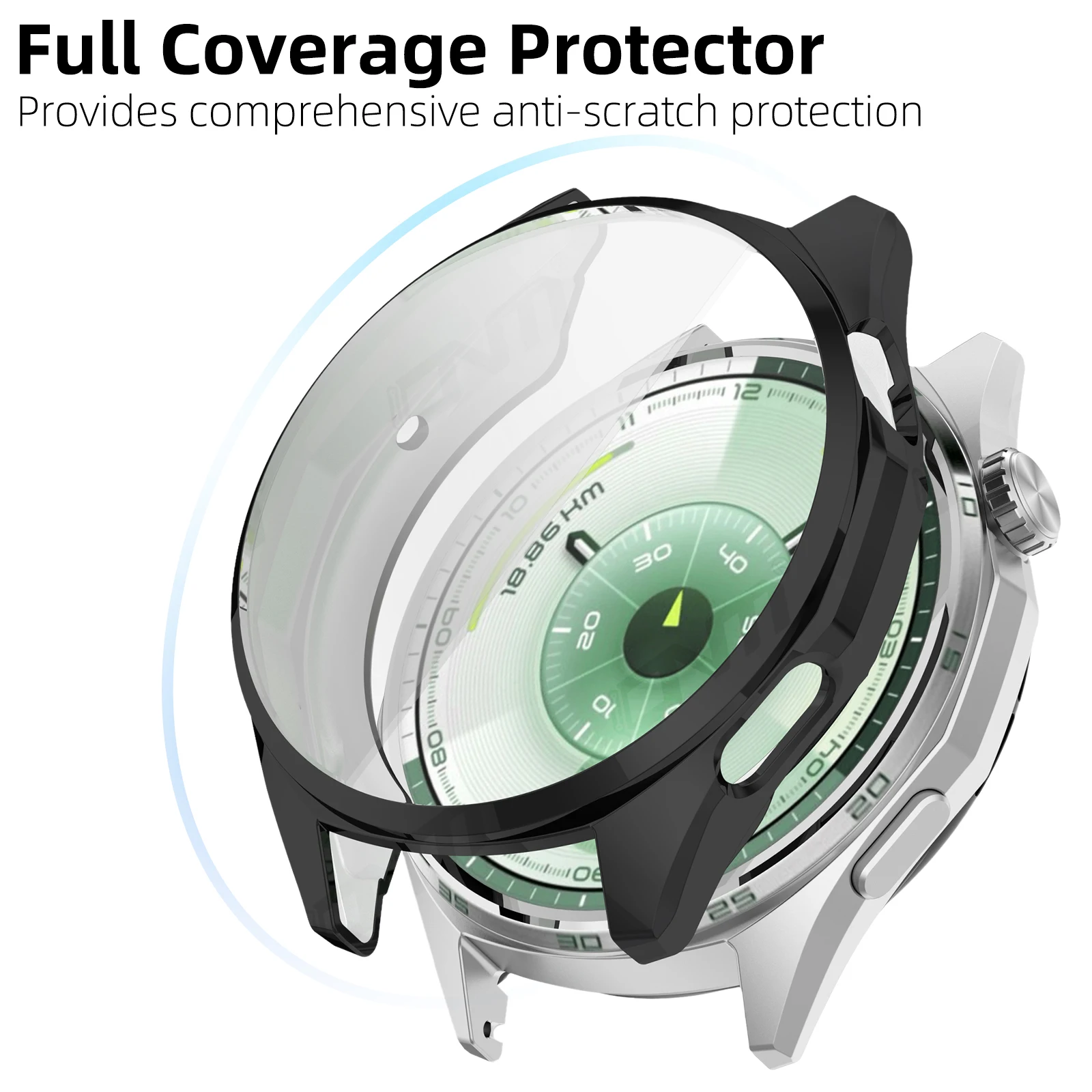 Funda para Huawei Watch GT 6, funda protectora de pantalla de 46mm y 41mm, funda protectora completa de TPU suave para reloj GT6, accesorios - imagen 5