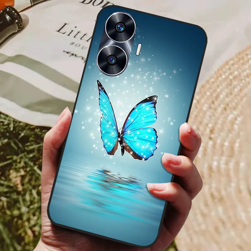 Para Realme C55 funda trasera de silicona suave TPU para Oppo Realme C55 fundas de teléfono Global Realme C 55 4G 6,72 "protección bolsas Coque - imagen 3