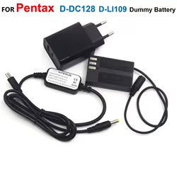 Pentax D-DC128 – Adaptador USB-C PD con Batería Falsa