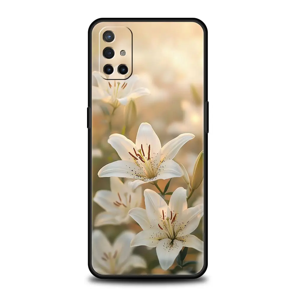 Funda con estampado de flor de lirio realista para OnePlus 15 13 12 11 10 9 8 13T 10T 7T Pro 13R 12R 9RT 8T Nord 4 2T CE 2 3 5G Lite - imagen 3