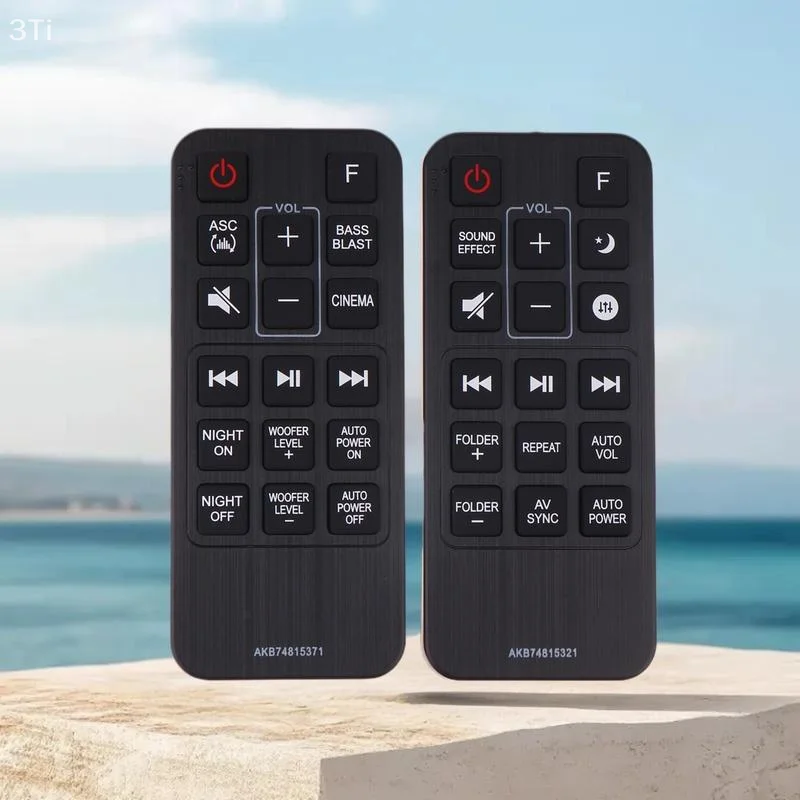 Mando a distancia de repuesto compatible para barra de sonido LAS454B LAS475B SK3D, AKB74815321 AKB74815371 - imagen 3