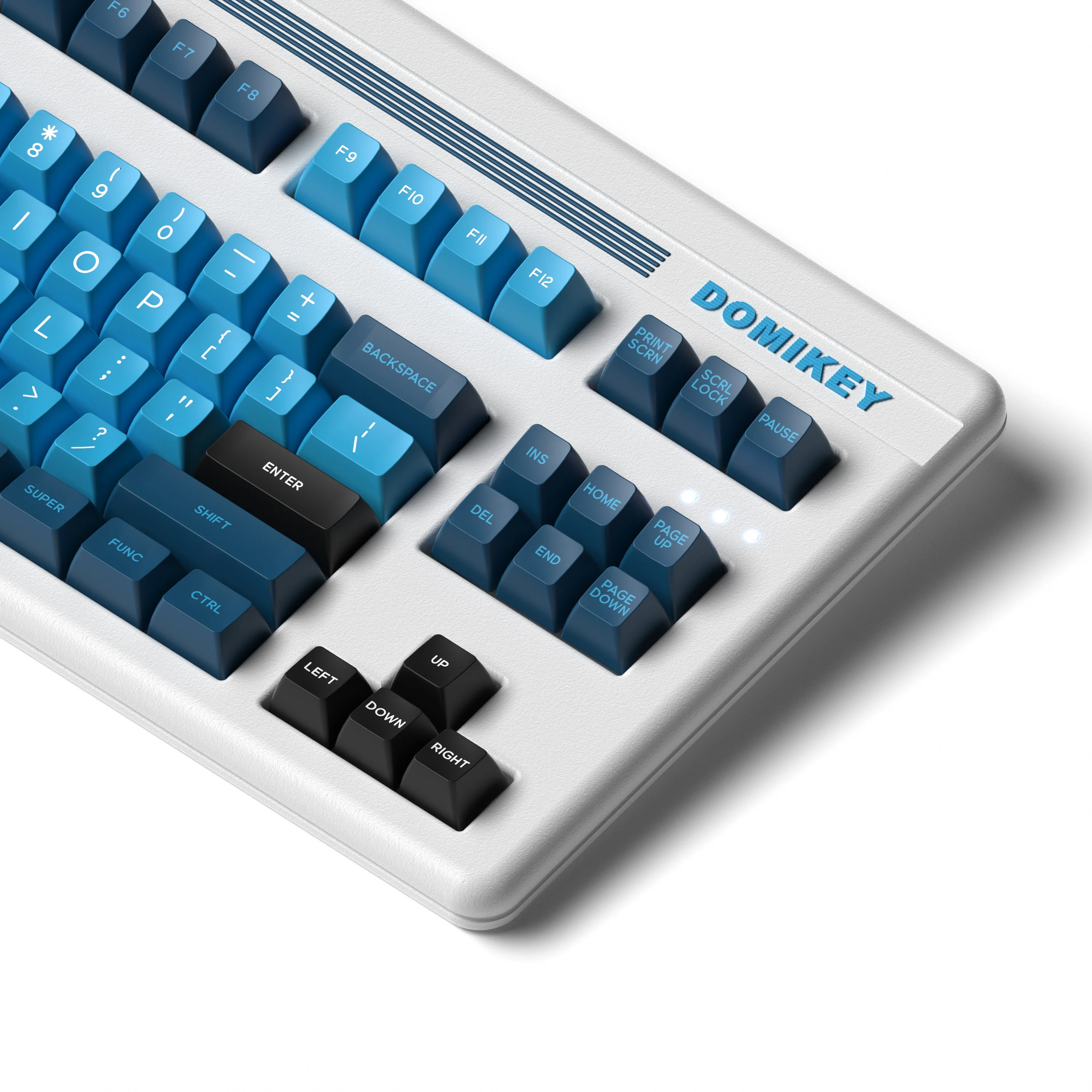 Domikey BlueWave SA Profile ABS Teclas de doble disparo 159 teclas para teclado mecánico personalizado - imagen 4