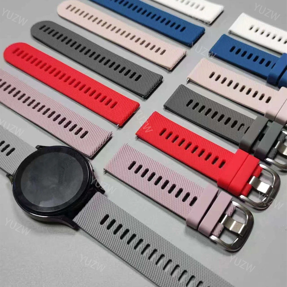 Correa de silicona de 22mm para reloj Zeblaze Stratos 4/3/2/Vibe 7 Pro/Beyond 3 pro, pulsera para Zeblaze Btalk/Swim/GTR3/GTS3 Plus - imagen 4