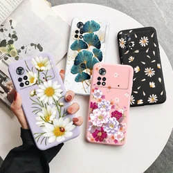 Funda Poco X4 Pro 5G TPU Protectora Diseño Vintage Flor Antigolpes