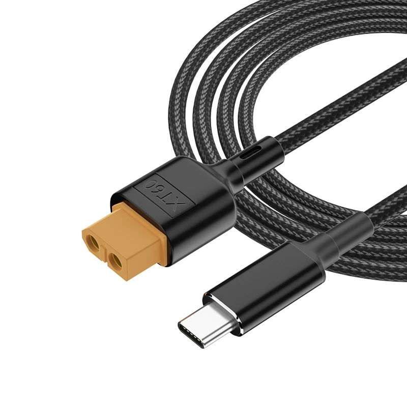 Cable de carga USB-C a XT60 para Toolkitrc SC100 Cable tipo C a XT60 para Toolkitrc M7 M6 M6D M8S 100W línea de alimentación de carga rápida