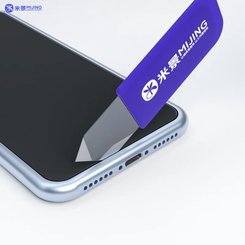 Mijing-Kit de hoja de desmontaje S6 para CPU, limpieza de pegamento de estaño, palanca de apertura, soporte de pantalla de teléfono, pieza divisora, herramientas de reparación de corte - imagen 5