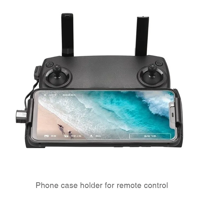 Portable Cellphone Holder For DJI Mavic Mini/SE Clip Mount Phone Holder Stand Bracket For DJI Mavic 2 Pro Zoom Drone Accessories