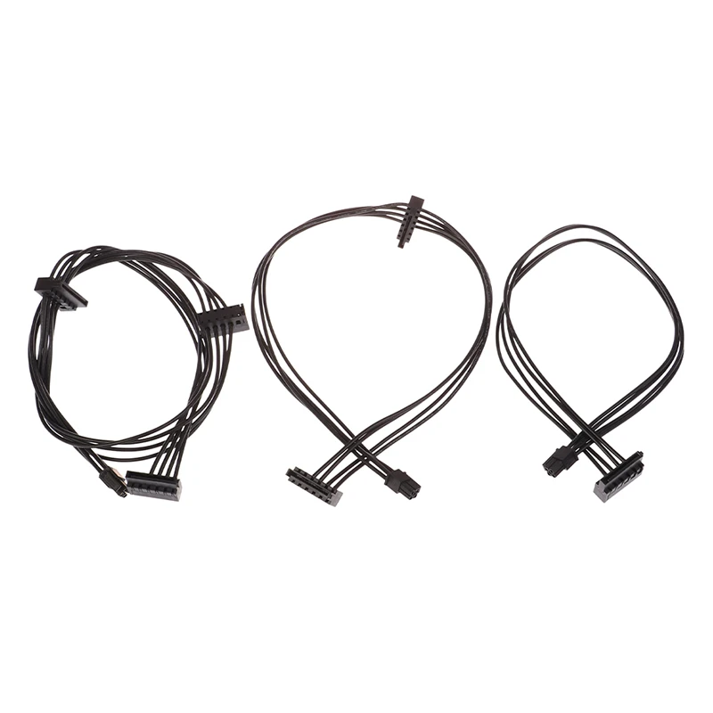 35 cm/45 cm/65 cm pequeño Mini 4 pines a uno/dos/tres Sata HDD SSD Cable de alimentación para Lenovo M410 M610 M415 Cable de alimentación - imagen 2