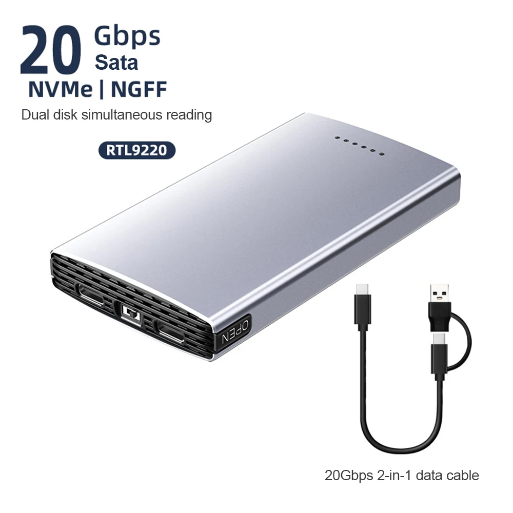 NGFF and NVME 20Gbps