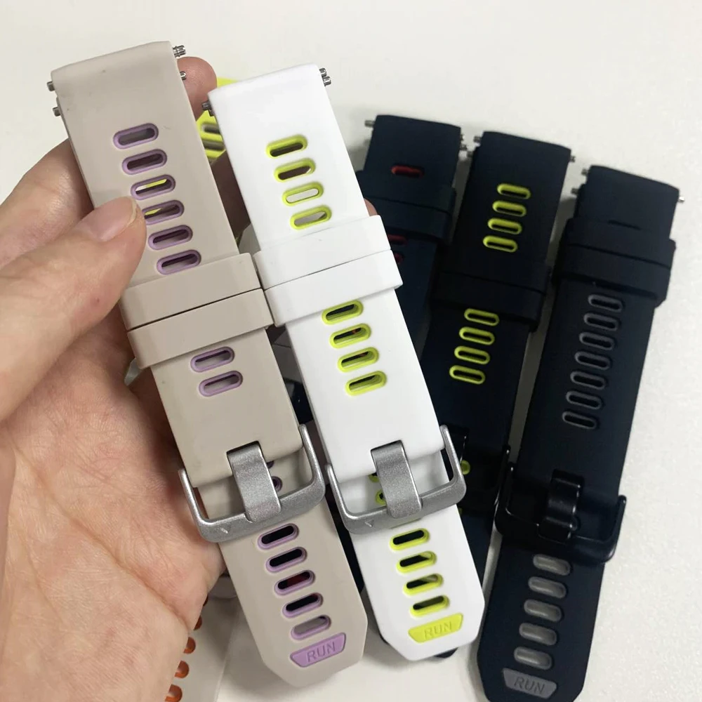 Correa RUN para Garmin Forerunner 970, correas de reloj oficiales para Forerunner 745/965/955/945/935, repuesto de pulsera deportiva de silicona