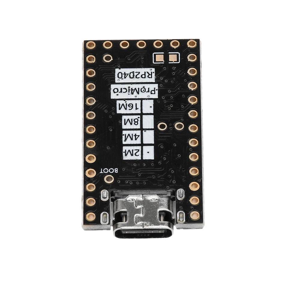 ProMicro-Mini Placa de desarrollo RP2040, doble núcleo, compatible con placa de desarrollo myro Python tipo C ProMicro RP2040 - imagen 5