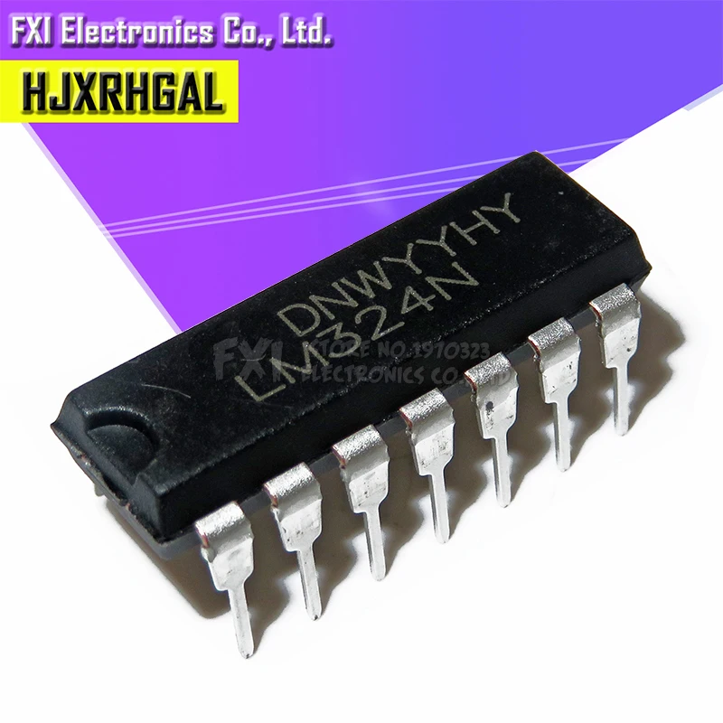 LM324N DIP14 DIP IC LM324, nuevo y original, 10 unidades