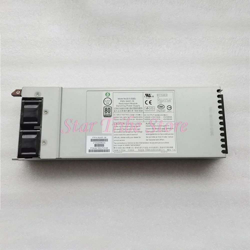 PWS-1K43F-1R 1400W SC748 Fuente de alimentación del servidor Fuente de alimentación AC-DC reductora 1U - imagen 3