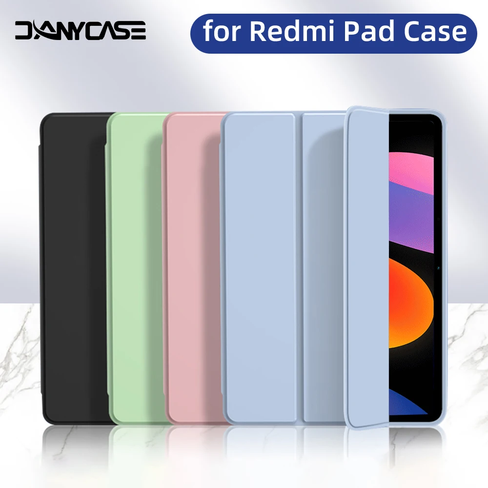 Para Xiaomi Redmi Pad Pro 12,1 "2024 funda con tapa y soporte PU funda protectora para RedMi Pad SE 11in 2023 accesorios para tableta - imagen 2