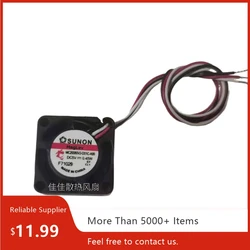 2 uds para SUNON MC20080V2-D01C-A99 20mm x 8mm 5V 12000RPM Micro ventilador de refrigeración de alta velocidad para impresoras electrónicas y 3D