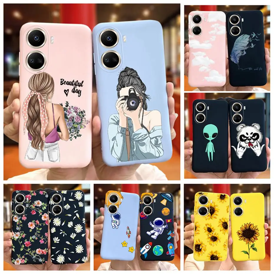 Funda bonita de silicona para Huawei Nova 10 SE 2022, funda trasera suave de chica a la moda para Huawei Nova 10 Pro Nova10 10Pro