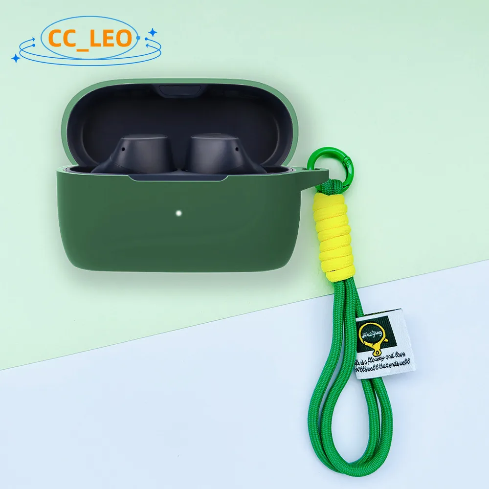 Funda para Jabra Elite 4, bonito colgante con cordón, Softshell de silicona Jabra Elite 3, funda protectora adecuada para Jabra Elite 2 - imagen 5