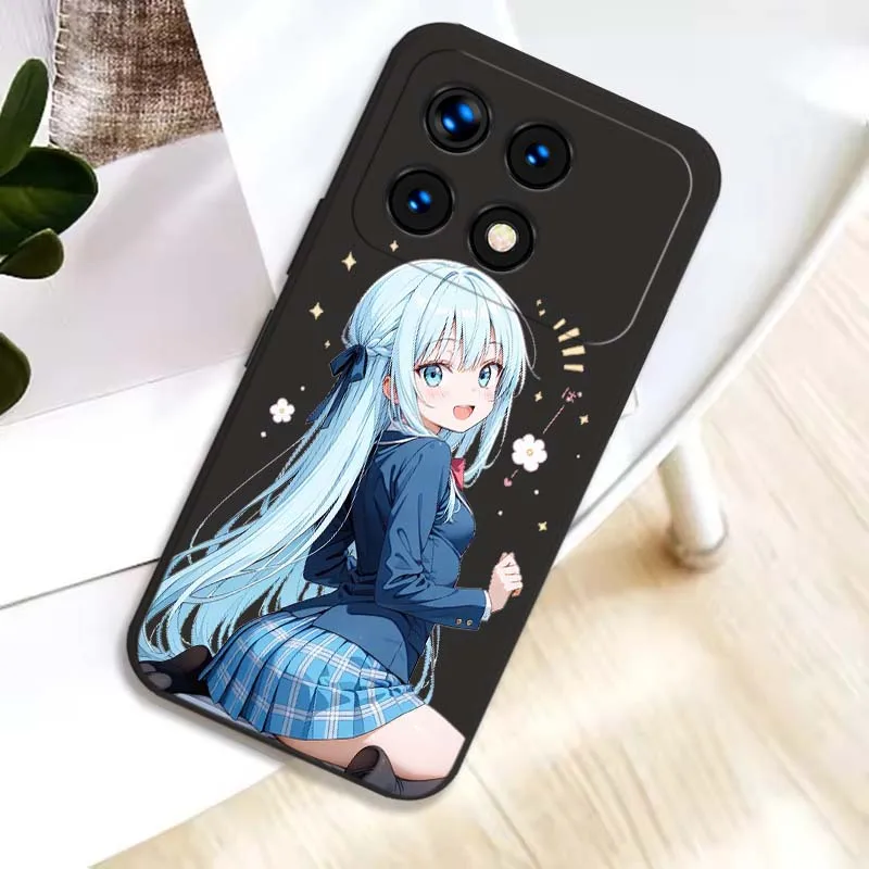 Funda de Anime FanArt Girl para Xiaomi Poco F7 F6 F5 F4 F3 F2 F1 M3 C75 C71 C65 C61 C55 C51 C50 C40 Ultra Pro - imagen 3