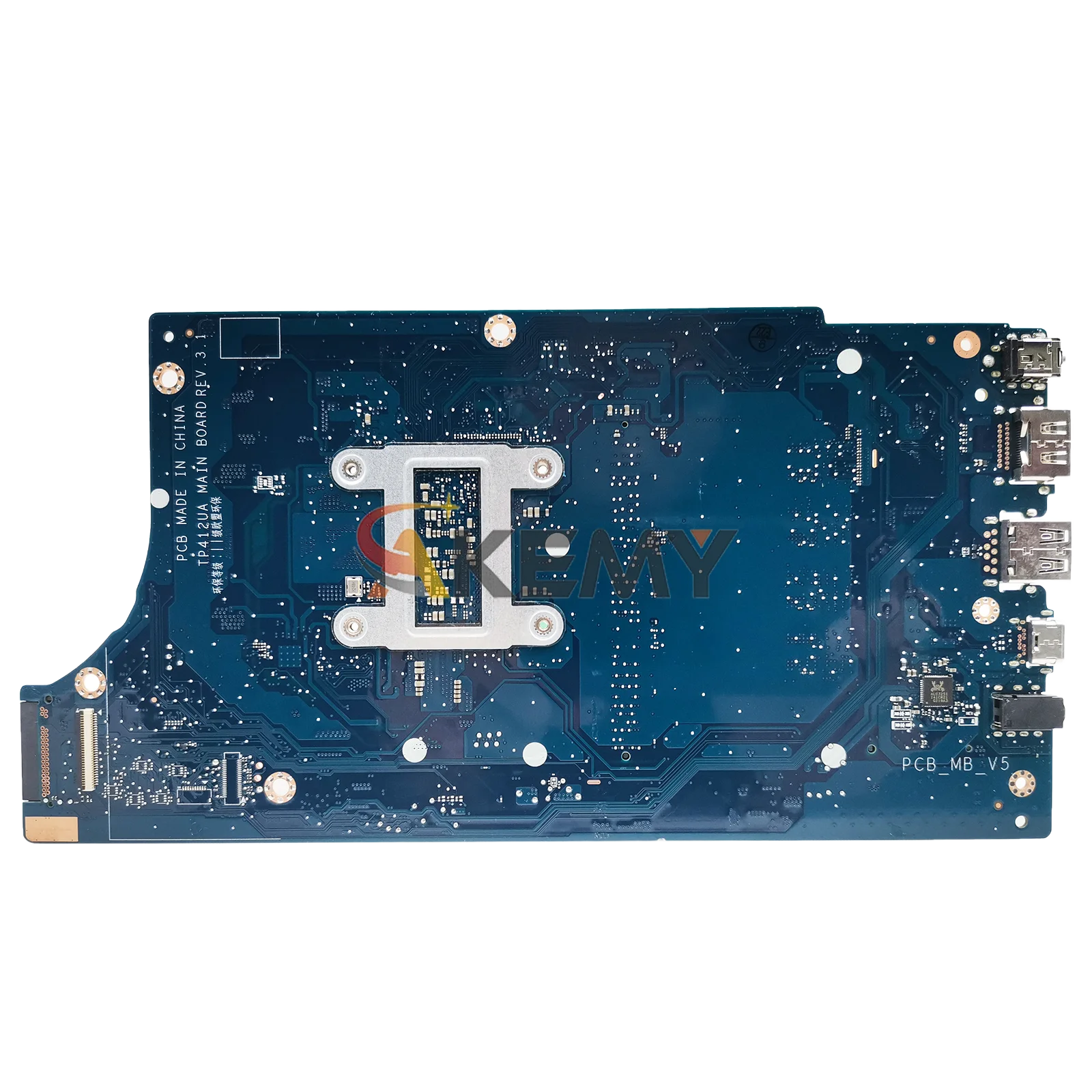 Placa base para ordenador portátil TP412UA para ASUS VivoBook Flip TP412U SF4100U TP412UA TP412UAF con CPU I3 I5 I7 100% pruebas OK stk - imagen 2