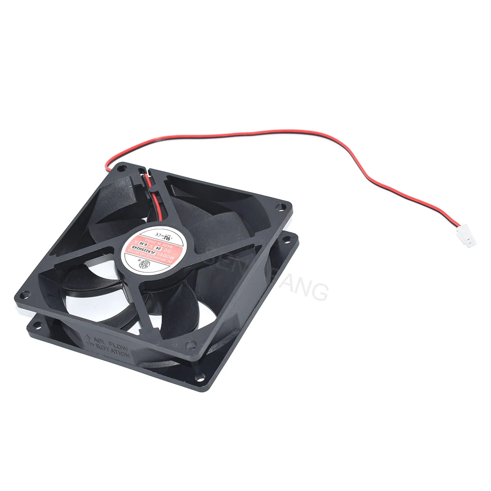 Nuevo JL9225H24S 24V DC 0.30A 9225 92mm 92*92*25MM máquina de equipo de soldadura de 2 pines ventilador de refrigeración inversor ultrasilencioso - imagen 3