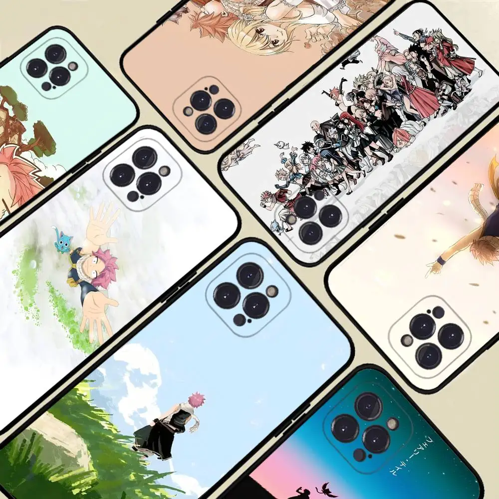 F-Fairy-funda de teléfono con cola en T para iPhone 16 15 14 13 12 Mini 11 Pro XS Max X XR SE 6 7 8 Plus, funda de silicona suave - imagen 4