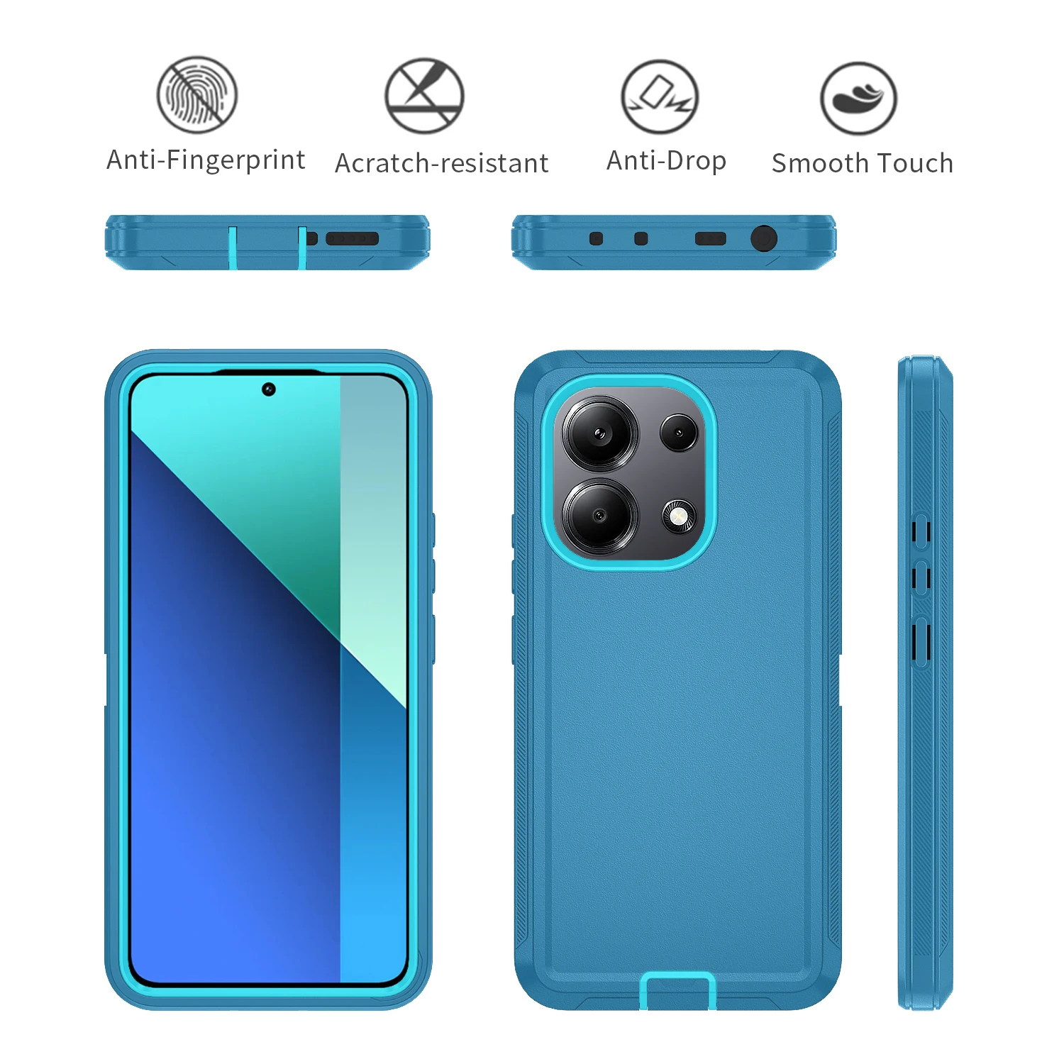 Funda Defender, funda resistente de armadura para Samsung Galaxy S24 S21 S20 S22 S23 FE Plus Note 20, fundas Ultra a prueba de polvo - imagen 3