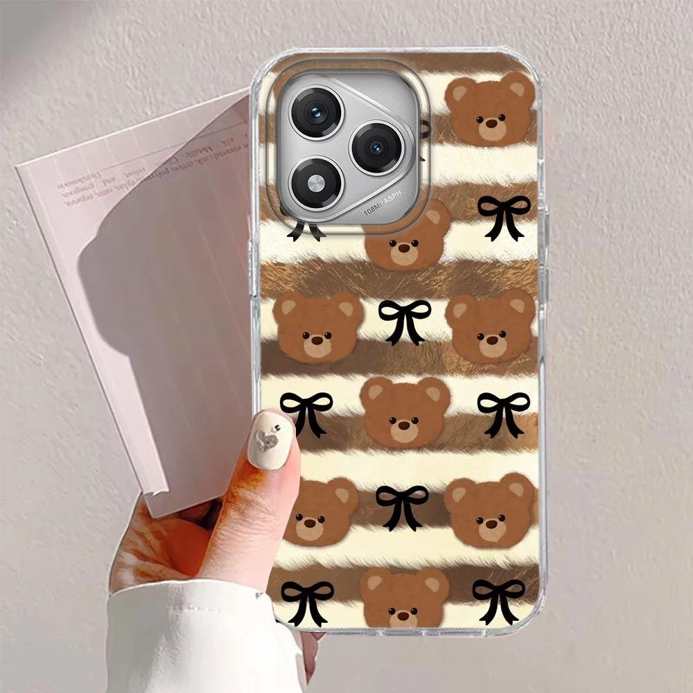  Funda de teléfono con diseño de estrellas y rejilla de empalme para Honor 400 200 90 Smart Pro Magic7 6 5 70 Lite X9a X9c X9b X8b X8a X8c X7c X7b X6c X6 - imagen 5