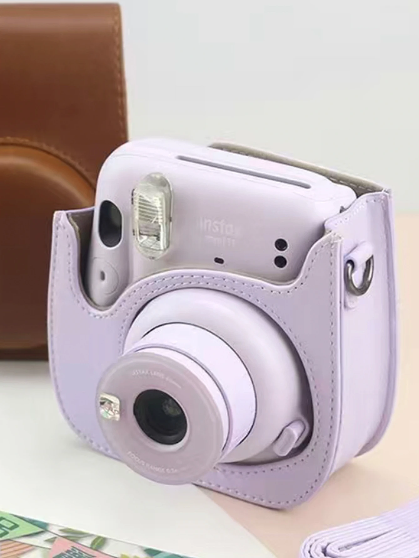 Adecuado para bolsa de cámara Polaroid Mini12, funda protectora para cámara, bolsa de almacenamiento para funda de cámara - imagen 3