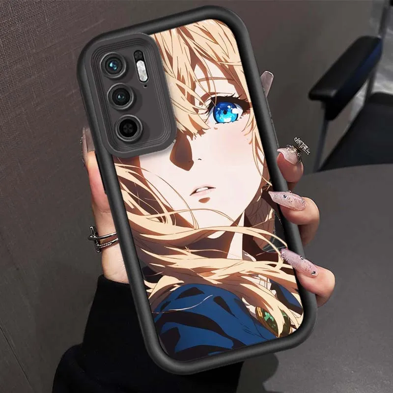Violet Evergarden para Redmi Note 11 10 9 8 7 11S 11E 10T 10S 9S 11T Pro Plus 5G Eye Ladder funda de teléfono - imagen 5