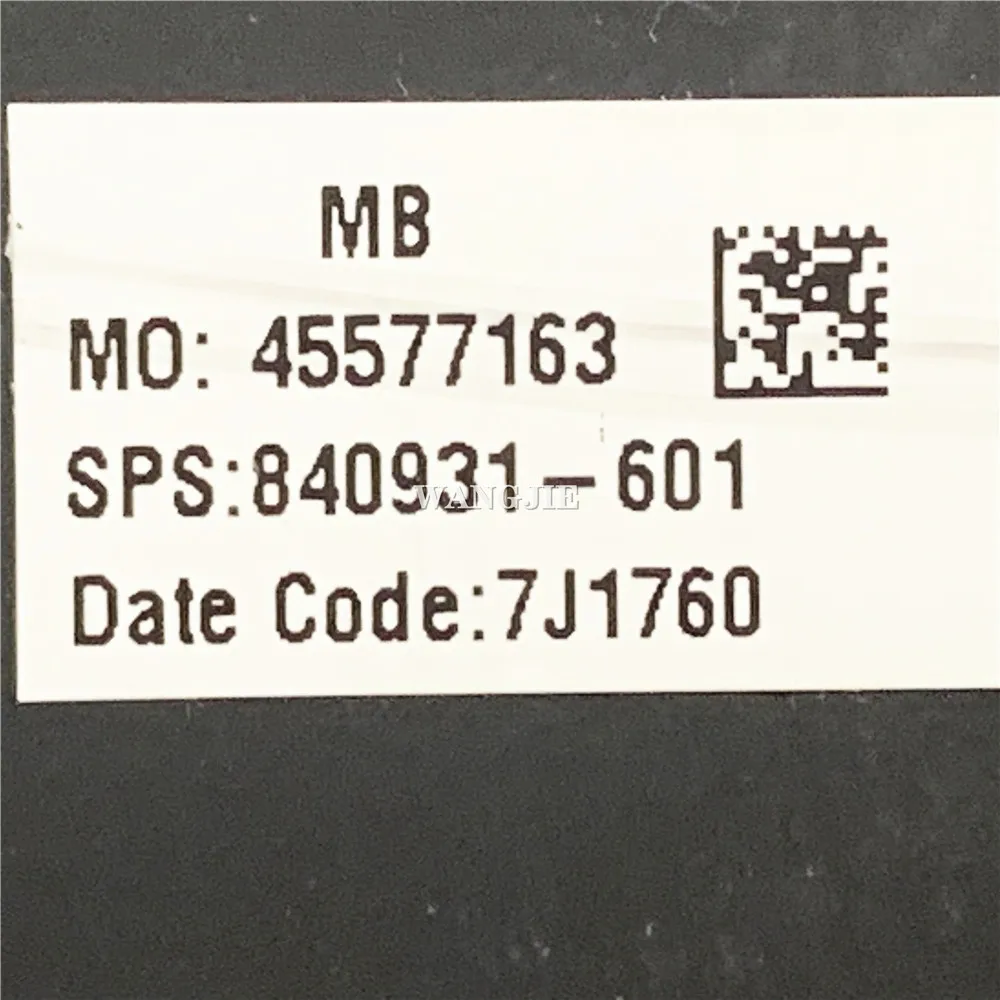 LA-C401P para HP ZBook Studio G3 15 G3 Mobil Series placa base para ordenador portátil I7-6700HQ CPU + M1000M 2GB GPU 840931 -601 840931 -001 - imagen 5