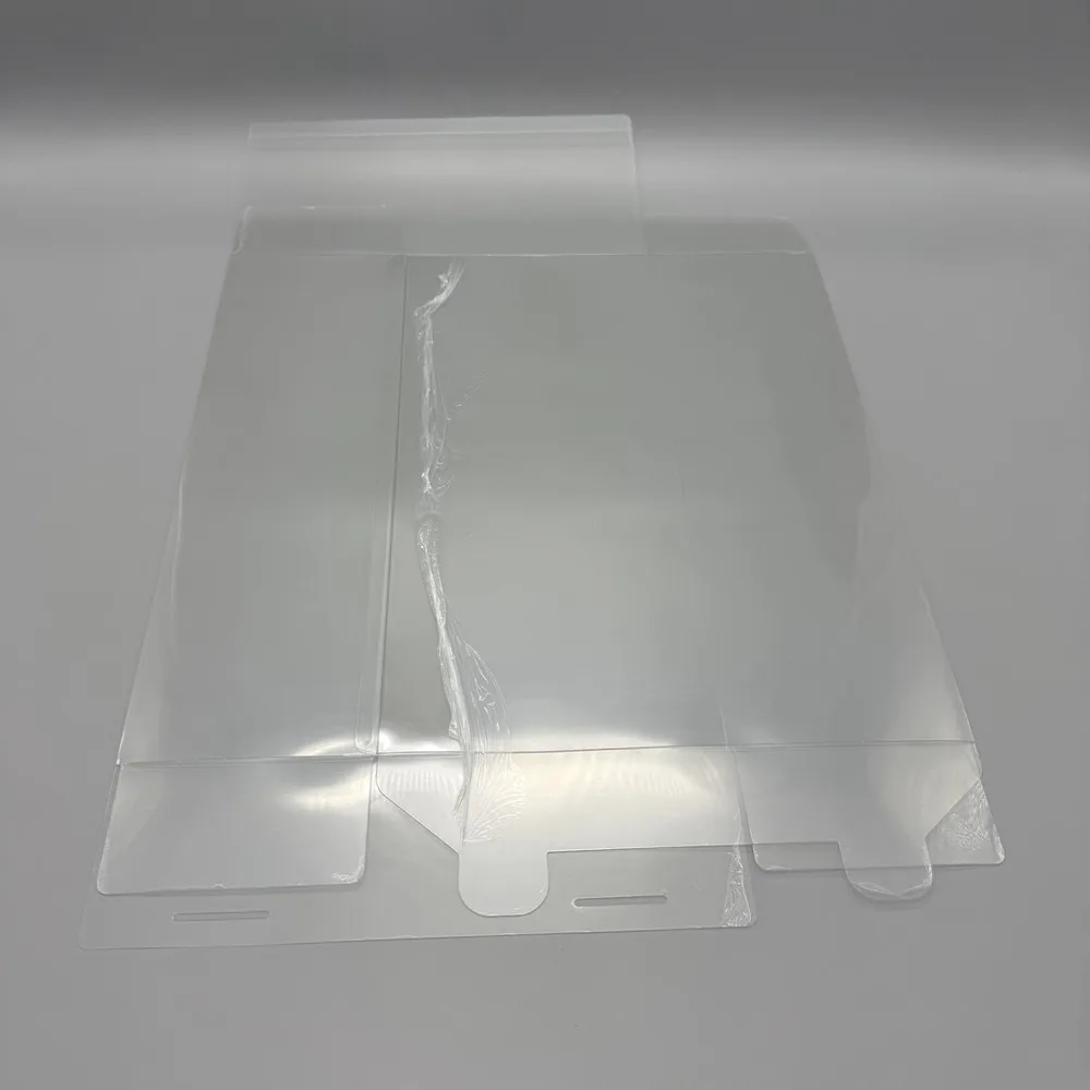 Cubierta protectora transparente de PET de alta calidad para consola Nintendo64 N64, caja de presentación de colección versión estadounidense, funda transparente - imagen 3