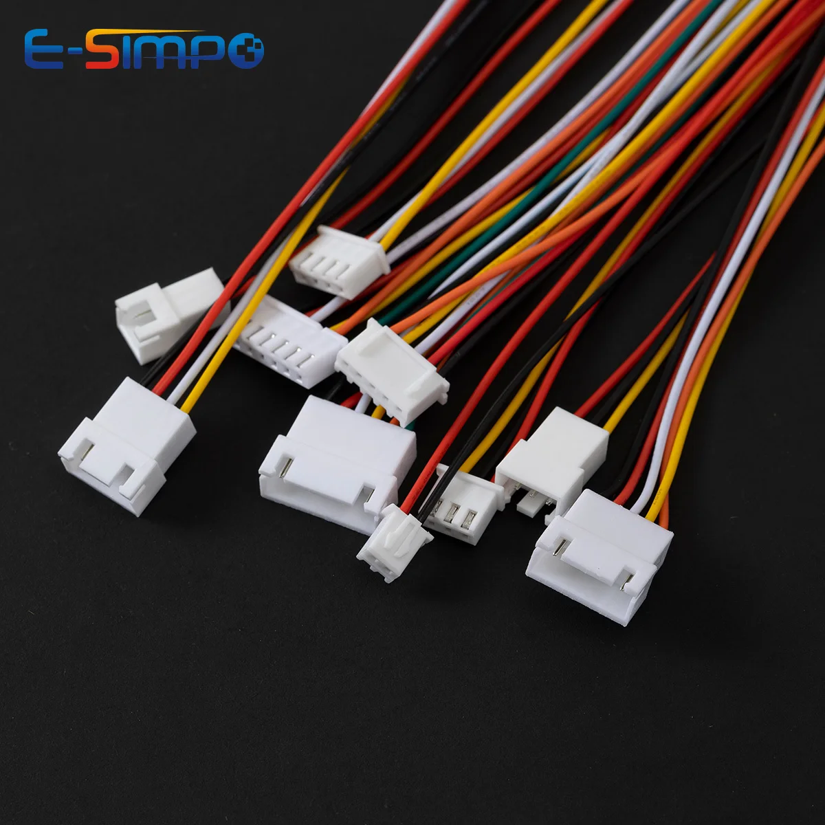 10 Uds 22awg/26AWG XH2.54 10/20/30cm hembra macho 2P 3P 4P 5P 6P enchufe Butt-junta aérea Dock engarzado Terminal Cable conector