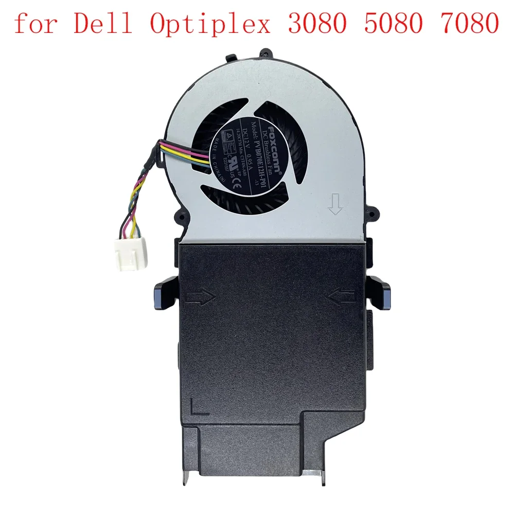 Ventilador de refrigeración de CPU de repuesto para Dell Optiplex, 3080, 5080, 7080, MFF T3240, 0W77JN, 0C5T4N, 08V5K1, BUC1612VD-00, DC12V, 1.10A, 4 pines, 4 líneas