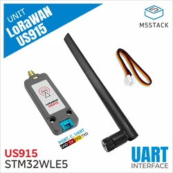 M5Stack STM32WLE5 – Módulo LoRaWAN con Antena US915