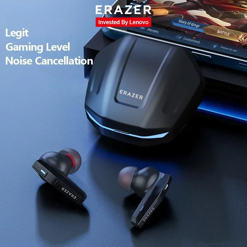 ERAZER XT86 auriculares para juegos Bluetooth 5,4 auriculares inalámbricos auriculares estéreo con micrófono auriculares GM2 de baja latencia - imagen 3