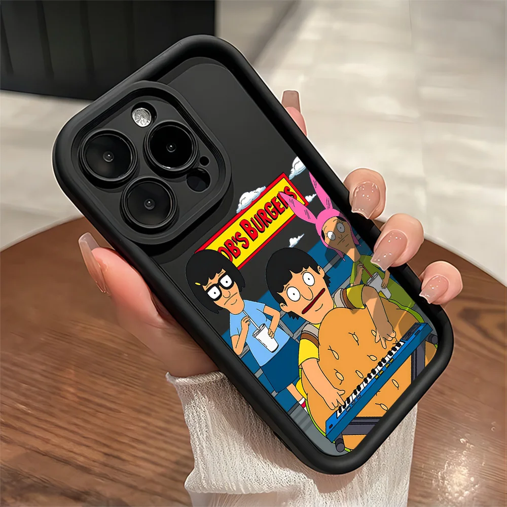 Funda de teléfono bonita con dibujos de B-Bob's Burgers para Samsung Galaxy A17 A07 A26 A16 A35 A55 A25 A15 A54 A34 A36 A24 4G 5G, funda trasera suave - imagen 2