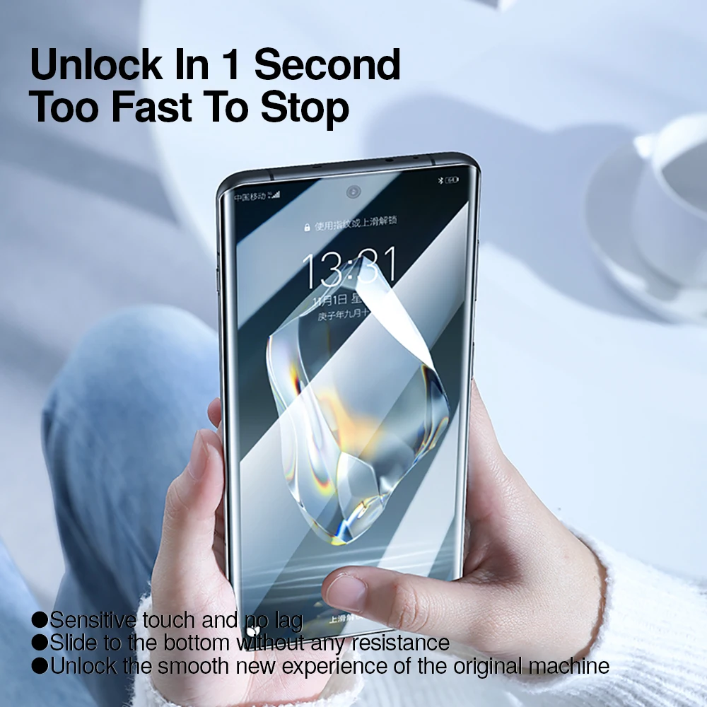 SmartDevil Screen Protector for OnePlus Ace5 Ace3 Soft Film Curved Full Screen Cover Microcrystalline Film for OnePlus 13 12 - imagen 5