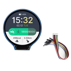 Pantalla LCD redonda RGB GC9A01 para Arduino y Raspberry Pi