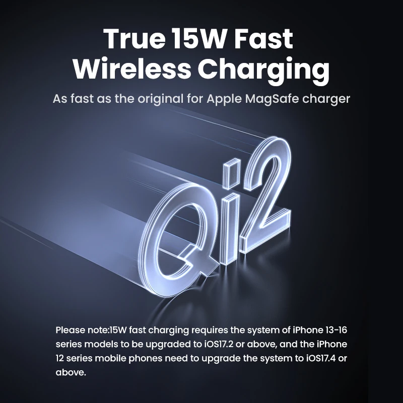 UGREEN PD30W Power Bank magnético 10000mAh portátil inalámbrico de carga rápida PowerBank para Magsafe para iPhone 15 Pro Max 14 13 12 - imagen 2