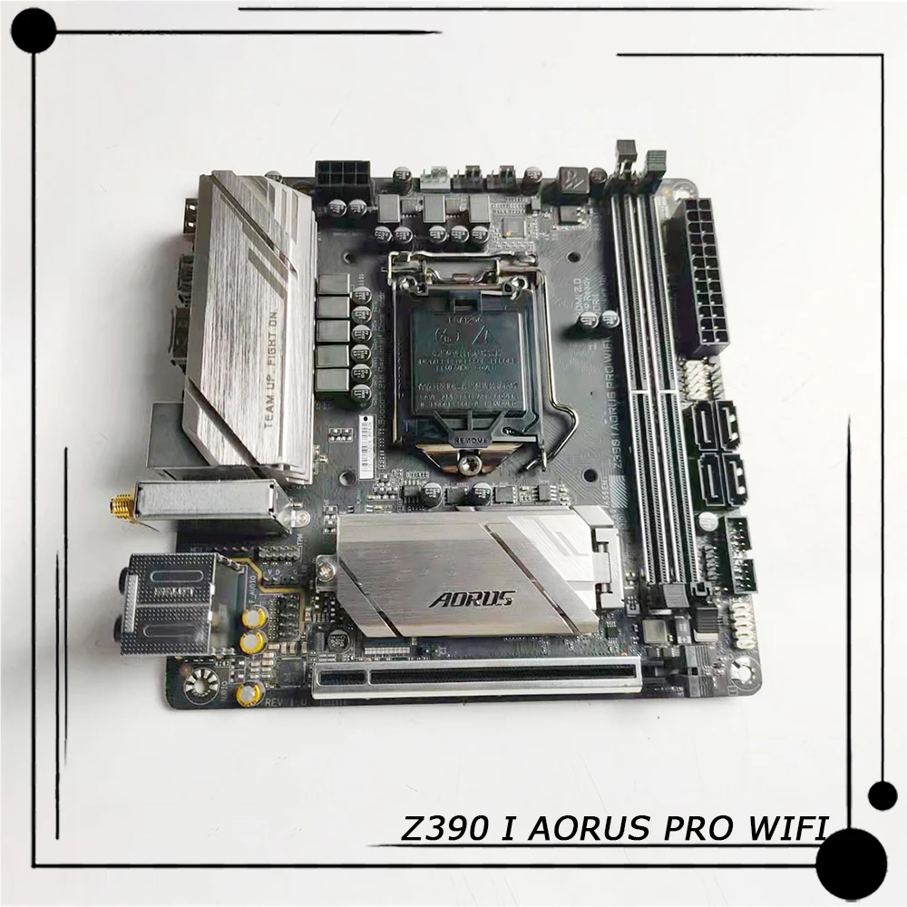 Para Gigabyte LGA 1151 DDR4 32GB PCI-E 3,0 mini-ITX placa base de escritorio Z390 I AORUS PRO WIFI - imagen 2