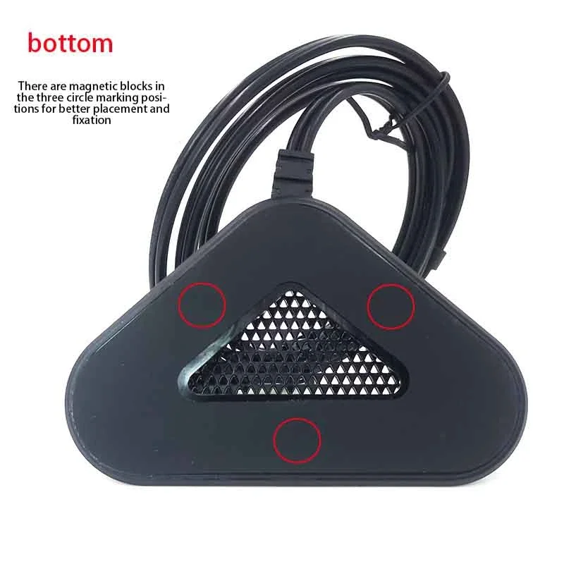 Base de antena de doble banda 2,4G/5G con Cable de extensión para tarjeta de red inalámbrica de enrutador Wifi, conector adaptador de succión magnética - imagen 3