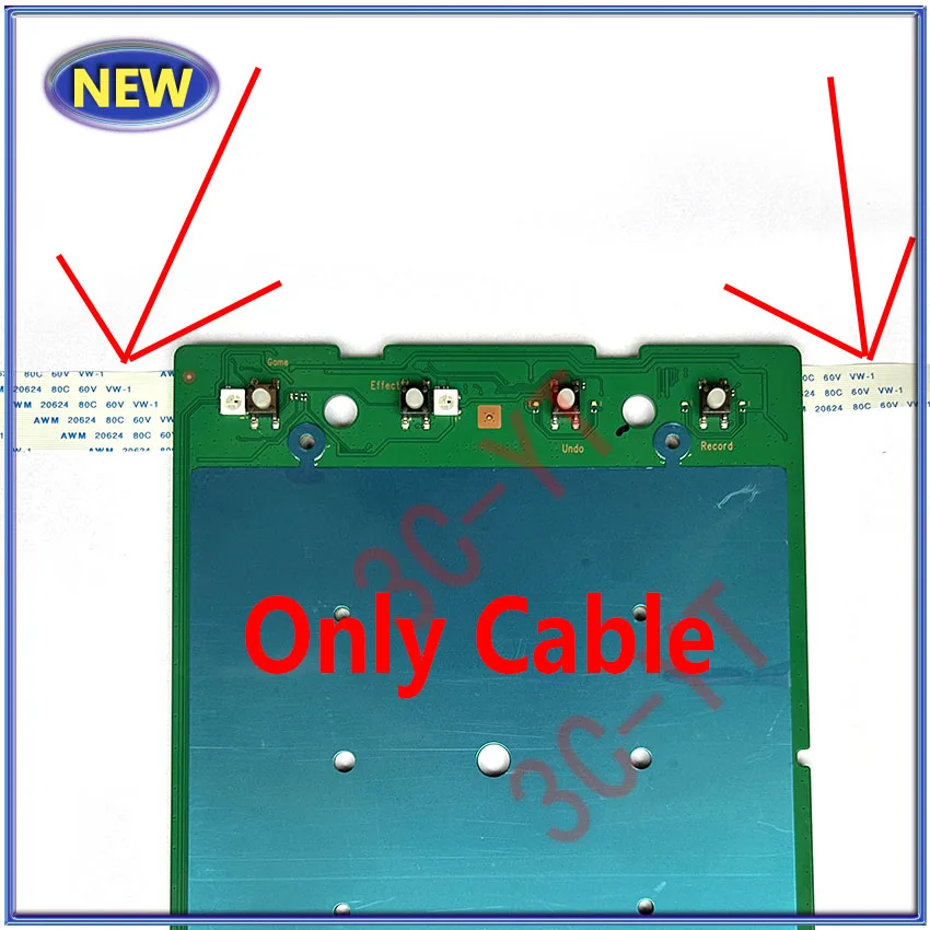 Cables flexibles de placa de botón FFC FPC, 2 uds., para JBL Partybox 1000 Partybox1000 Swith, placa de alimentación, cables flexibles - imagen 3