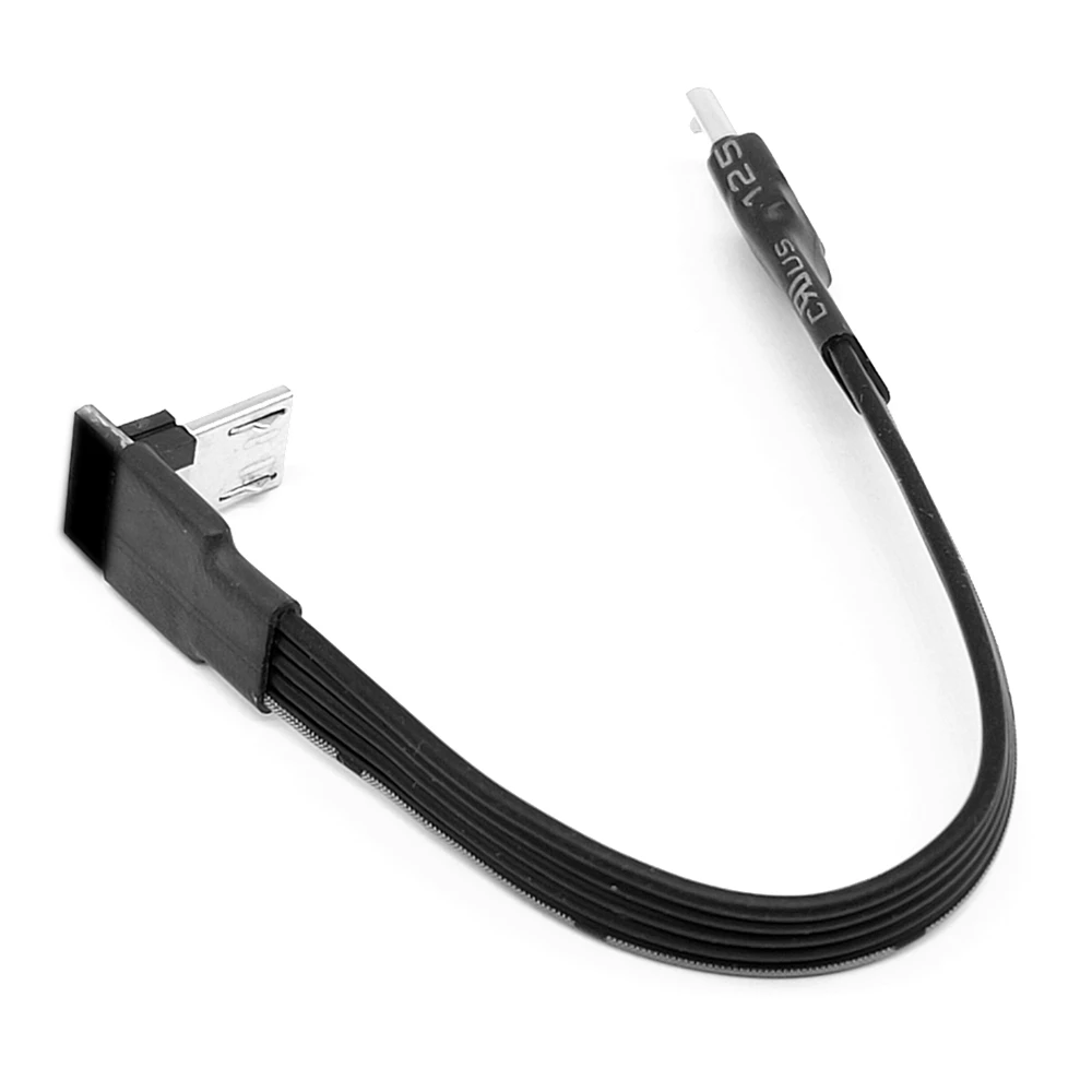 Conector de 1m de largo, Micro USB 2,0 B de alta calidad, 5 pines macho a macho, extensión M/M, Cable extensor de Cable para cargador de datos de carga, 0,1 m
