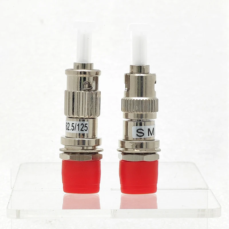 Conector adaptador de fibra óptica FC hembra a ST macho, Compatible con un solo/mode, nuevo acoplador de brida de fibra óptica OM1 OM2, venta al por mayor - imagen 4