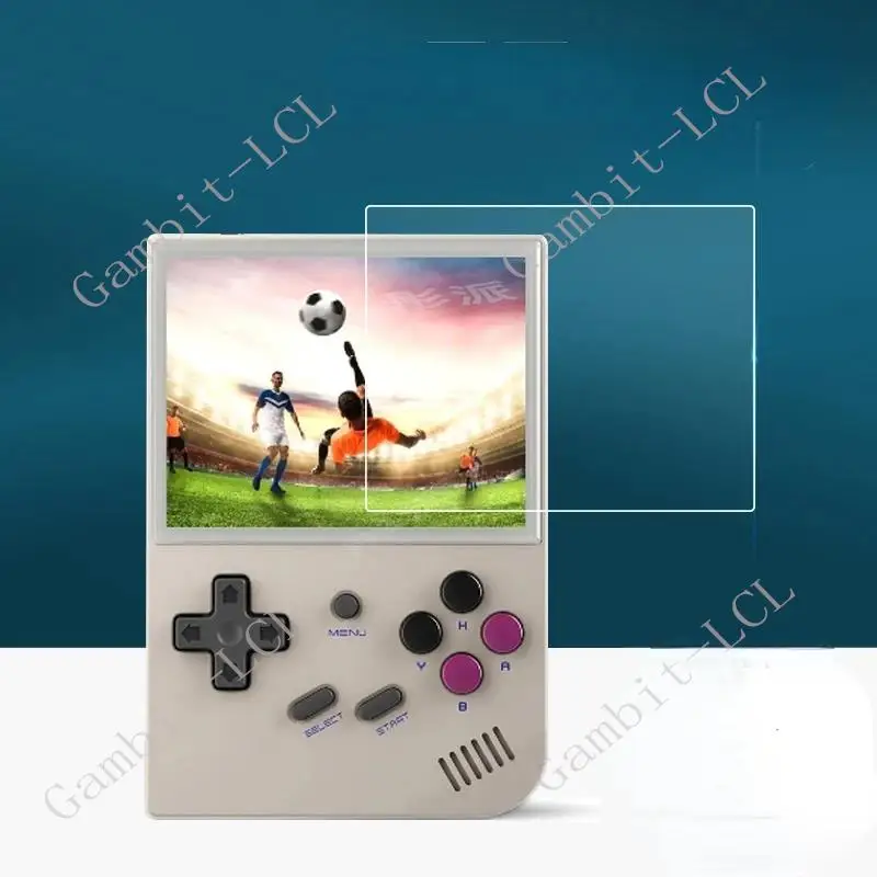 3 uds vidrio templado para Anbernic RG35XX / RG35XX + Plus 3,5 "AbernicRG35XX RG35XXPlus película protectora de pantalla - imagen 3